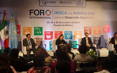 DESCA y la Agenda 2030 para el desarrollo sostenible.